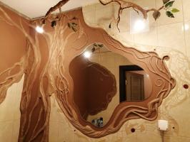 Kada se gleda na potmulo zidova u kupaonici želio sam da bi ga više živo: kupaonica obnova u Eko-stil