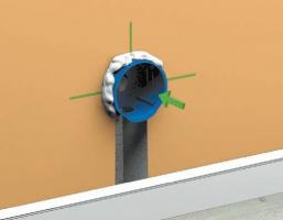 Kako instalirati na zid podrozetnik