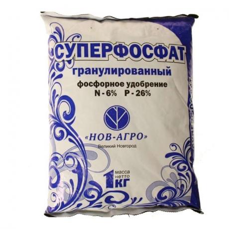 Pakiranje primjer superfosfat (slika iz agro-nova.ru)