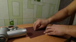 Kako izoštriti jedan nož brusilica za 1 minutu