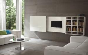Želite sakriti TV, ili obrnuto da je dekorativni element u vaš interijer učiniti. 5 praktične ideje