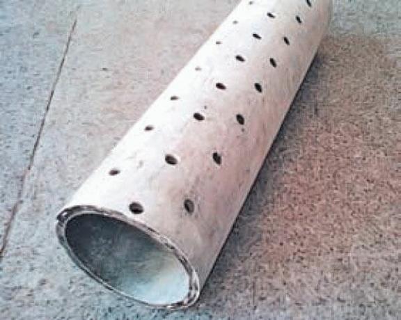 Azbest-cement cijev s perforacijama